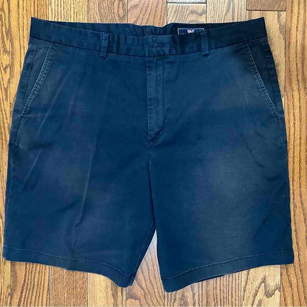 Vineyard Vines Dark Navy Flat Front Shorts